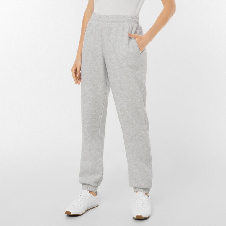 H&H Women's Essential Trackpants, Silver Grey, hi-res