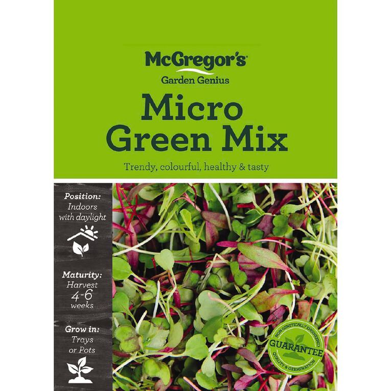 McGregor's Microgreen Mix Vegetable Seeds, , hi-res