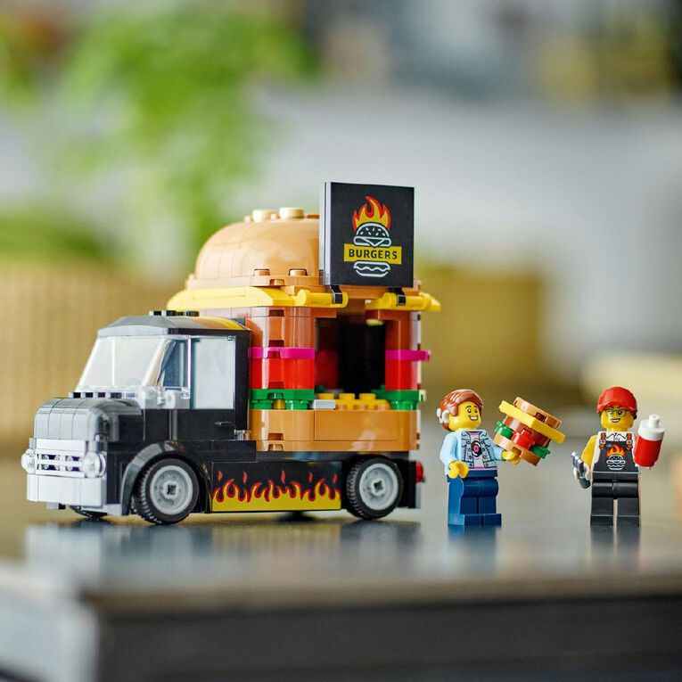 LEGO CITY Burger Truck 60404, , hi-res