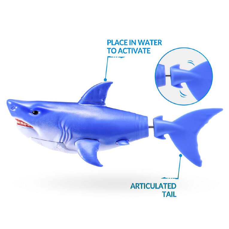 Zuru Robo Alive Water Activated Swimming Shark Series 1, , hi-res