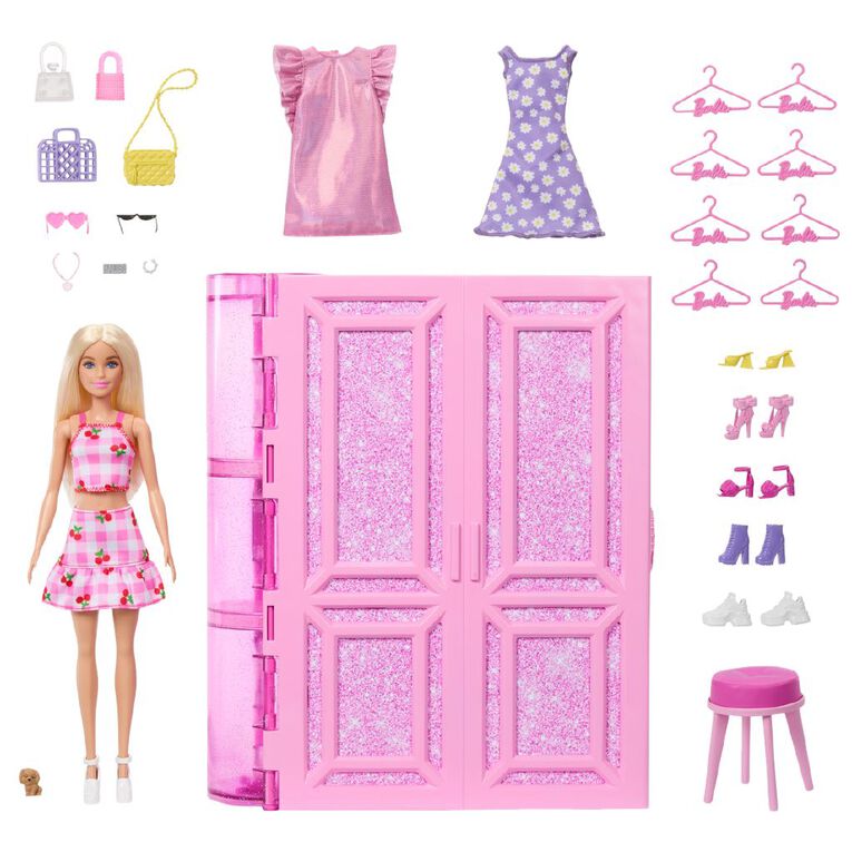 Barbie Dream Fashion Closet With Doll, , hi-res