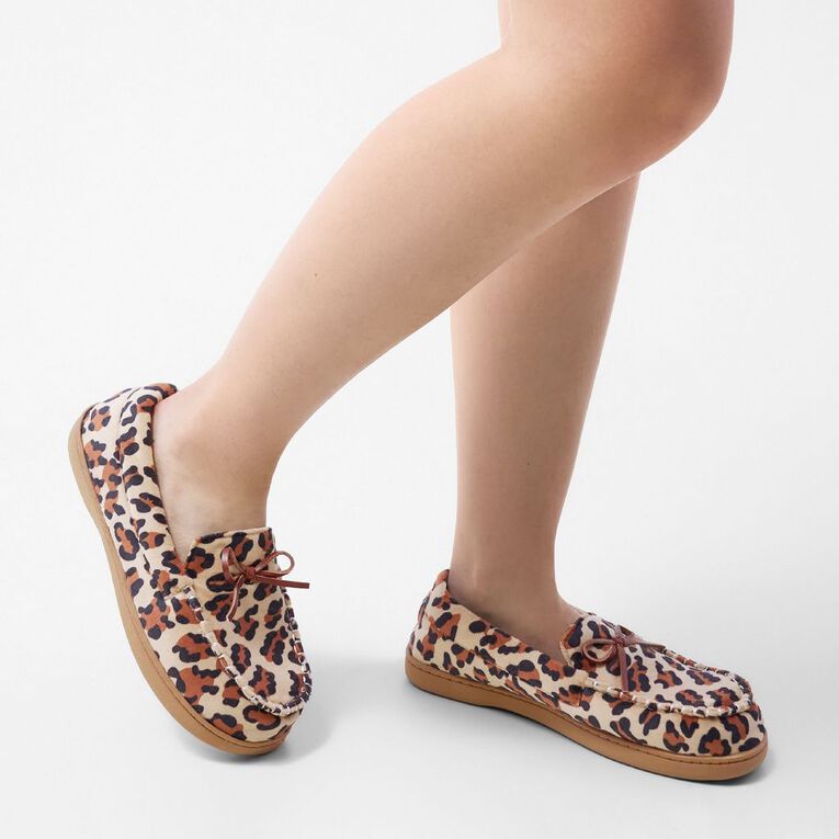 H&H Women's Annie Slippers, Brown Mid, hi-res