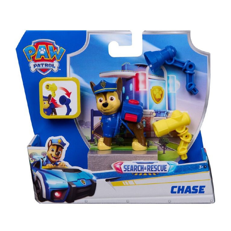 Paw Patrol Search & Rescue Action Pup Figure Assorted, , hi-res