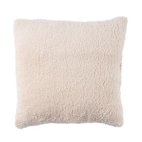 Living & Co Cushion Sherpa Natural 45cm x 45cm