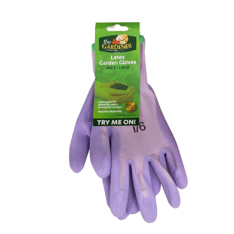 The Gardener Latex Gardening Gloves Large, , hi-res