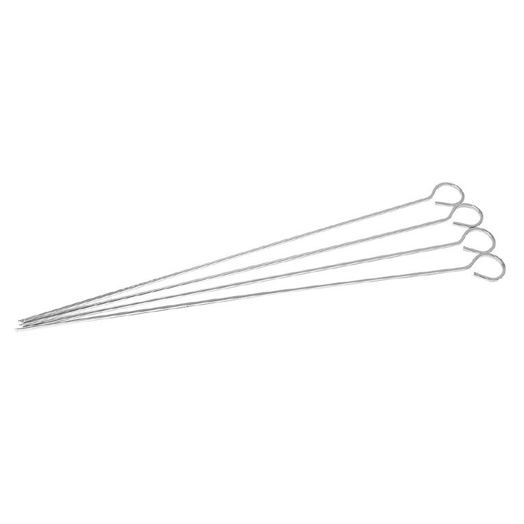 Gascraft BBQ Stainless Steel Skewers 4 Pack, , hi-res