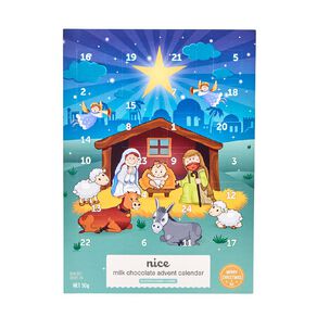 Nice Nativity Advent Calendar 50g NAFNAC