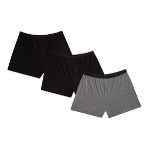 H&H Men's Loose Knit Boxers 3 Pack