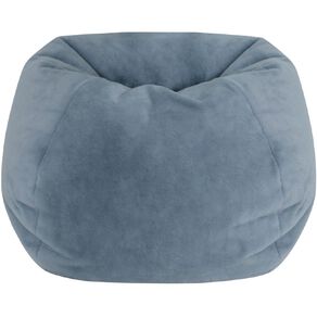 Living & Co Faux Fur Bean Bag Slate