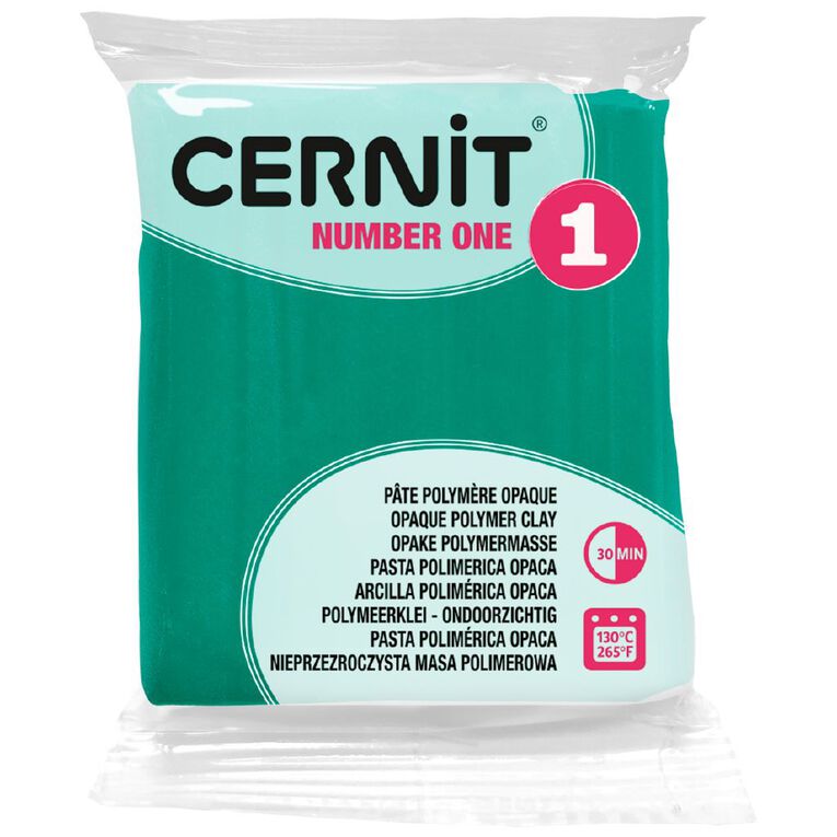 Cernit Polymer Clay No1 56g Green, , hi-res