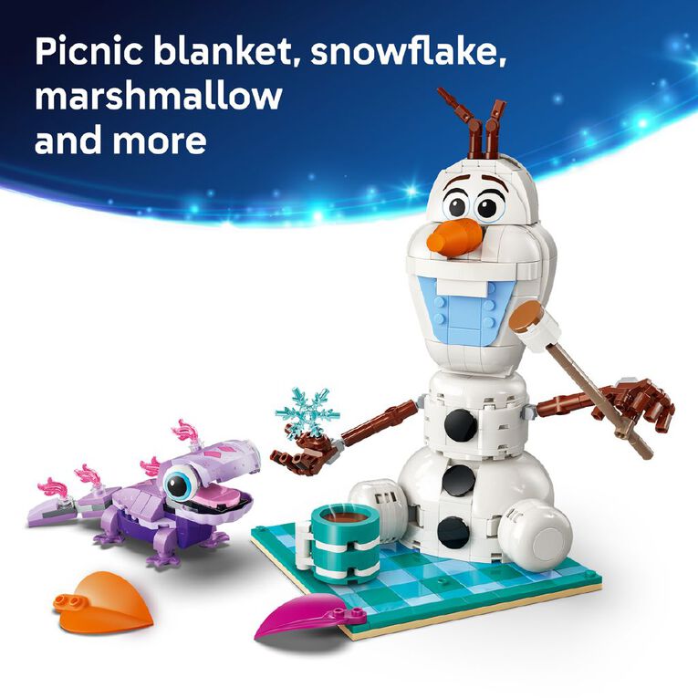 LEGO Disney Princess Olaf and Brunis Picnic Fun 43287, , hi-res