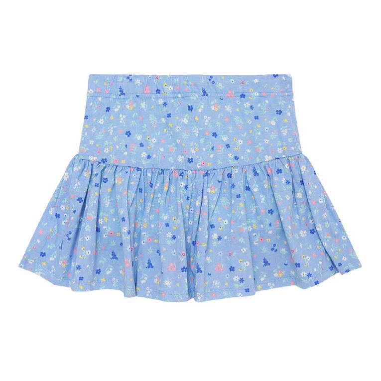 Young Original All Over Print Skort, Blue Light, hi-res