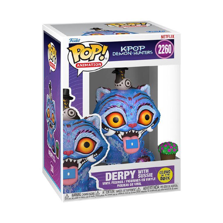 Funko Pop Vinyl K-Pop Demon Hunters Tiger w/ Bird Pop, , hi-res