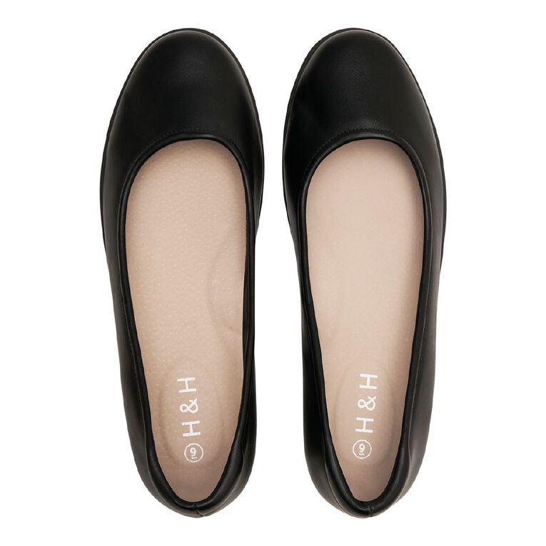 H&H Women's Sloane Ballet, Black, hi-res