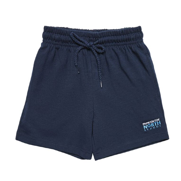 Schooltex Papatoetoe North School Short with Embroidery, Navy, hi-res