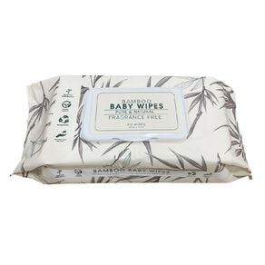babywise bamboo baby wipes unscented 80 pack