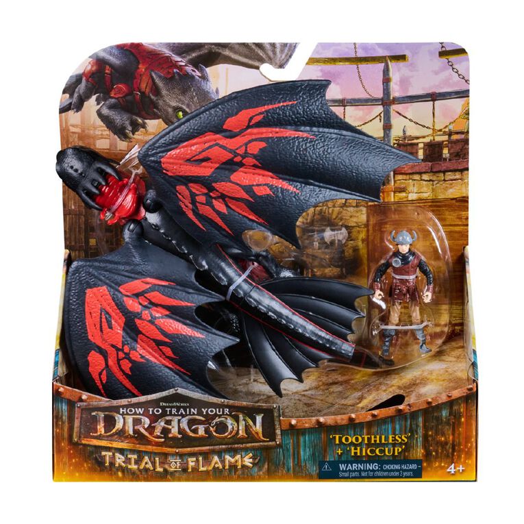 How to Train your Dragon Dragon & Viking Toothless & Hiccup, , hi-res