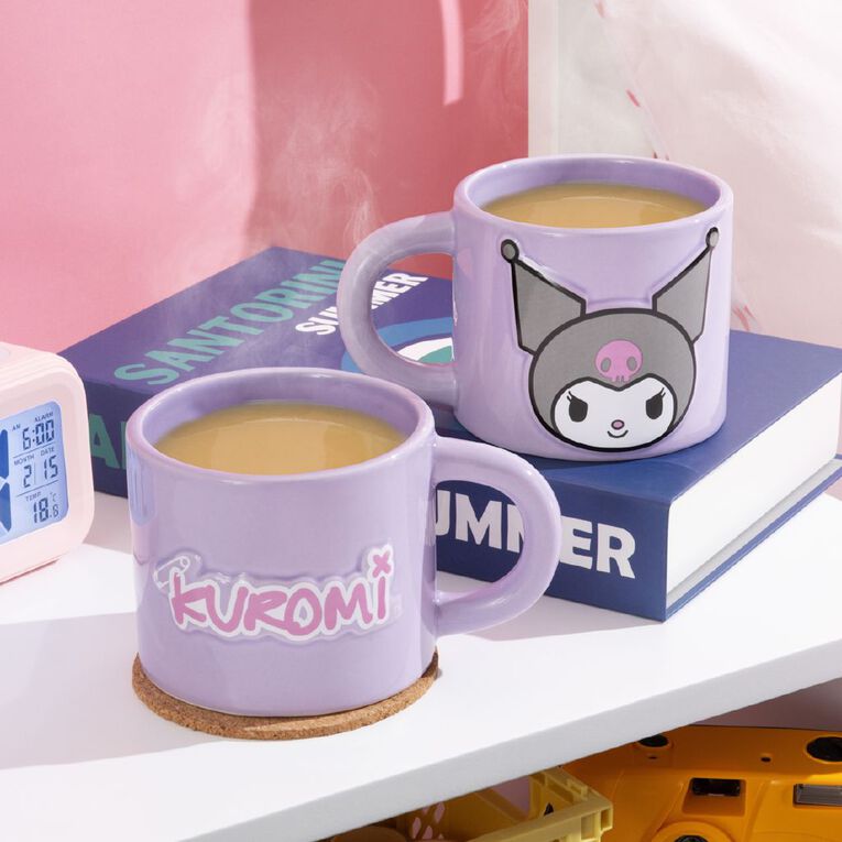 Paladone Kuromi Embossed Mug, , hi-res