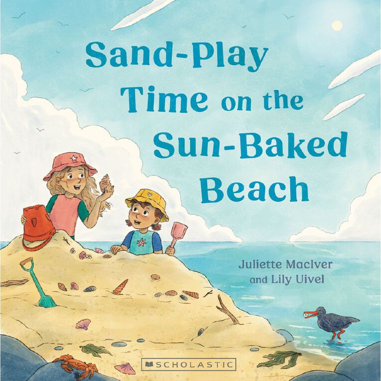 Sand-Play Time On The Sun-Baked Beach by Juliette MacIver, , hi-res