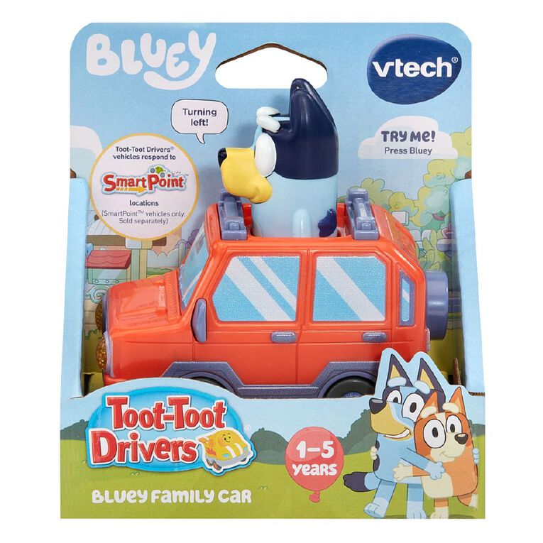Vtech Bluey Toot Toot Drivers Vehicles, , hi-res