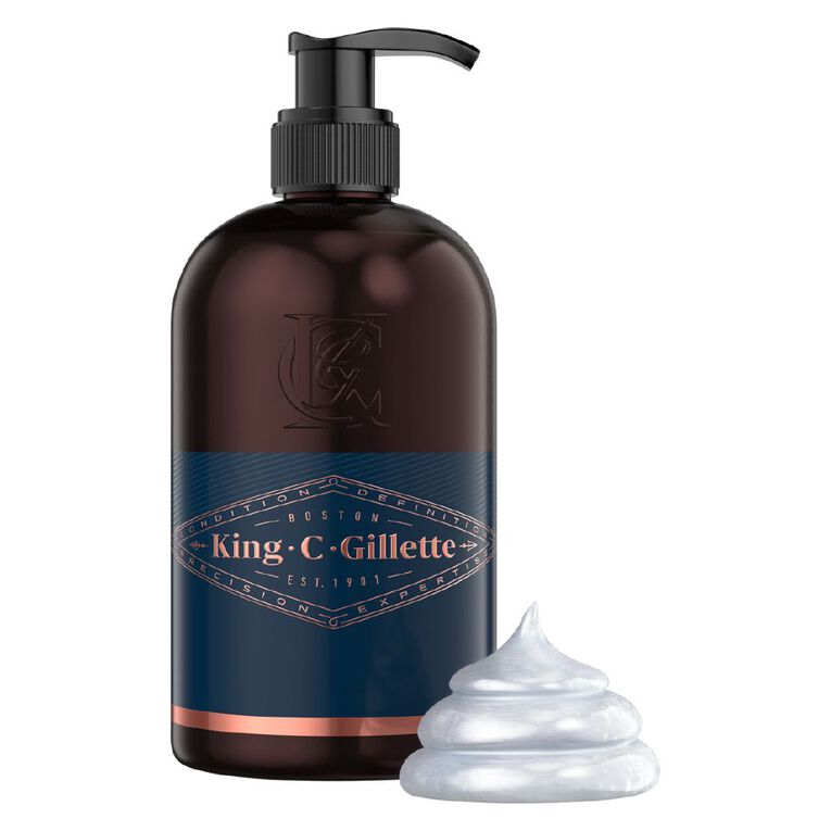 King C. Gillette Beard Wash 350ml, , hi-res
