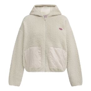 BRDRLESS Cleo ZIp-Thru Long Sleeve Teddy Fleece