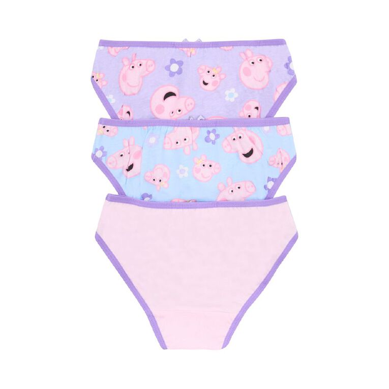 Peppa Pig Girls' Briefs 3 Pack, Pink, hi-res