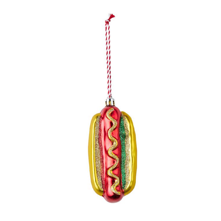 Wonderland Fun Festive Fries/Hot Dog Christmas Tree Decoration Assorted, , hi-res