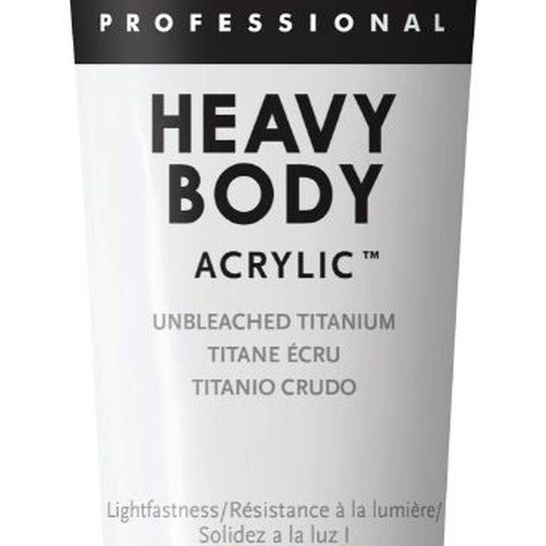 Liquitex Heavy Body Acrylic 59ml Unbleached Titanium, , hi-res