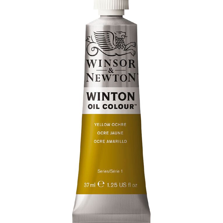 Winsor & Newton Winton Oil Paint 37ml Yellow Ochre, , hi-res