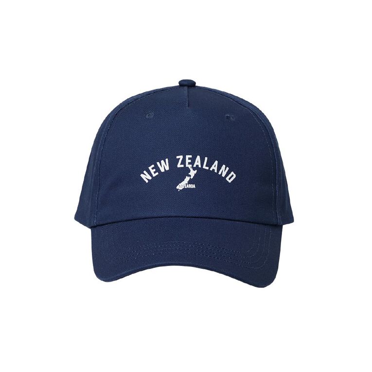 H&H Men's Print Slogan Cap, Blue Dark, hi-res