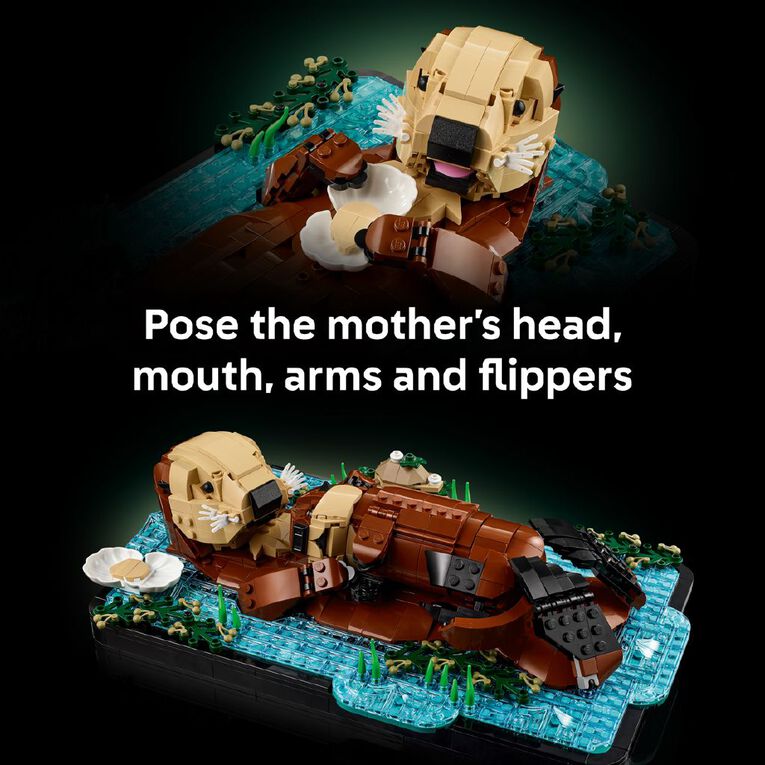LEGO IDEAS Sea Otters 21366, , hi-res