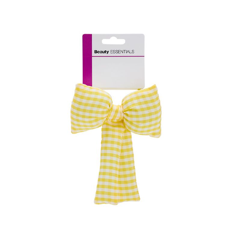 Beauty Essentials Yellow Padded Ribbon, , hi-res
