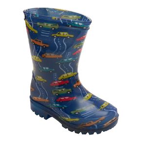 Young Original Junior Kids' Printed Light Up Gumboots
