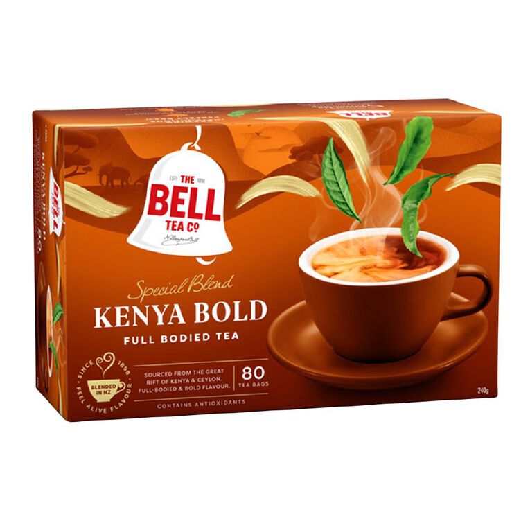 Bell Kenya Bold Tea Bags 80 Pack, , hi-res