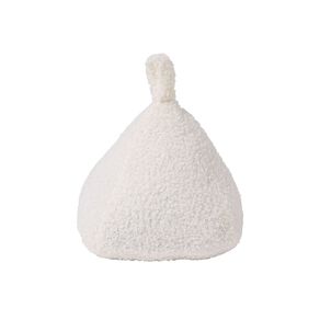 Living & Co Door Stop Boucle 14 x 17cm White