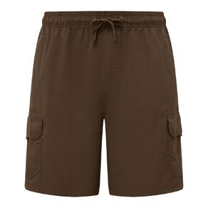 H&H Men's Nylon Cargo Boardshorts