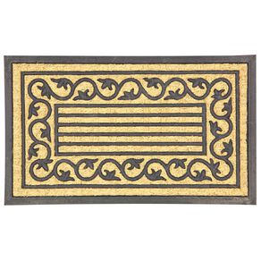 Living & Co Coir Vine Door Mat Natural 45cm x 75cm