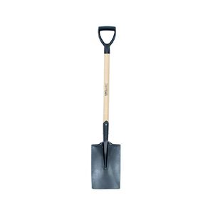 Kiwi Garden Timber D-Handle Garden Spade 100x20x10cm