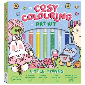 Art Maker Cosy Colouring Kit: Little Things