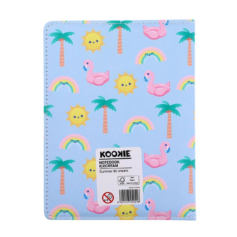 Kookie Summer Notebook Icecream, , hi-res