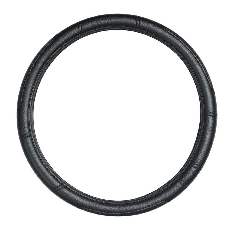 Wildcat Leather Look Steering Wheel Cover, , hi-res