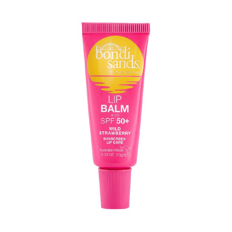 Bondi Sands SPF 50+ Lip Balm Strawberry 10g, , hi-res