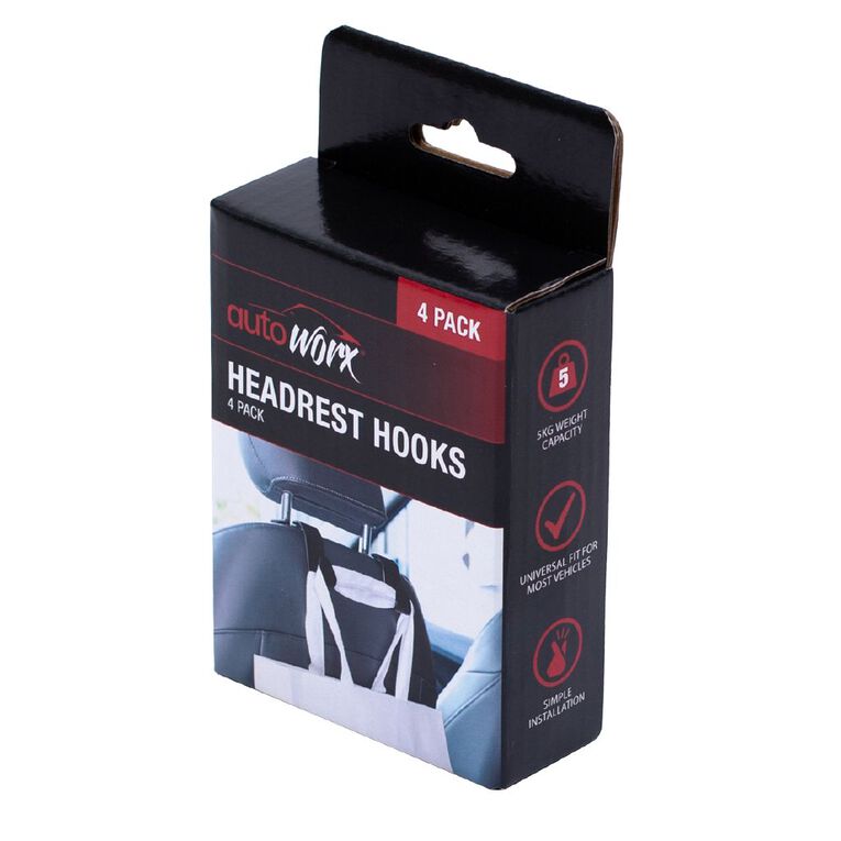 Headrest Hook 4 Pack, , hi-res
