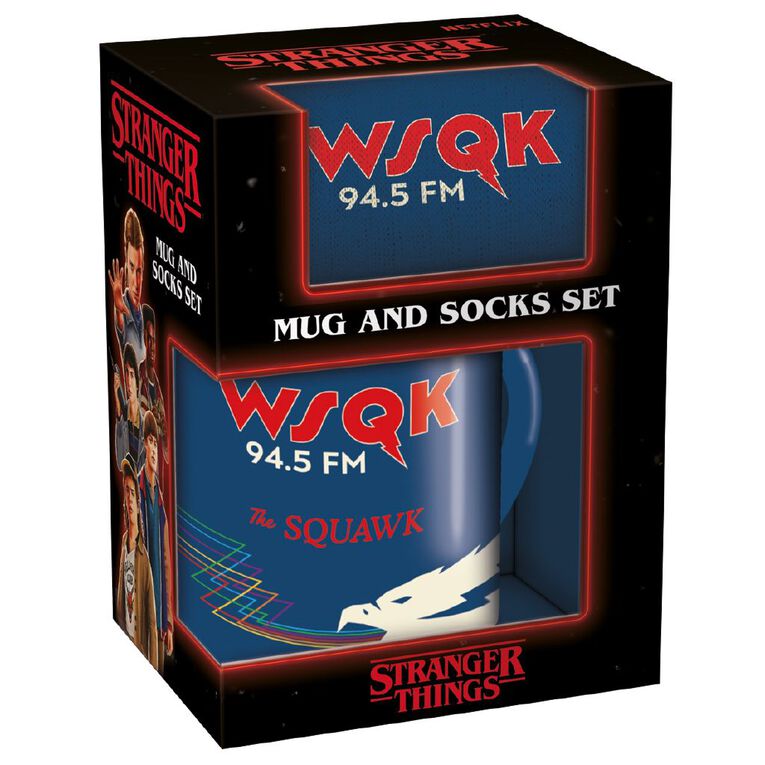 Impact Merch Stranger Things WSQK Mug And Sock Set, , hi-res