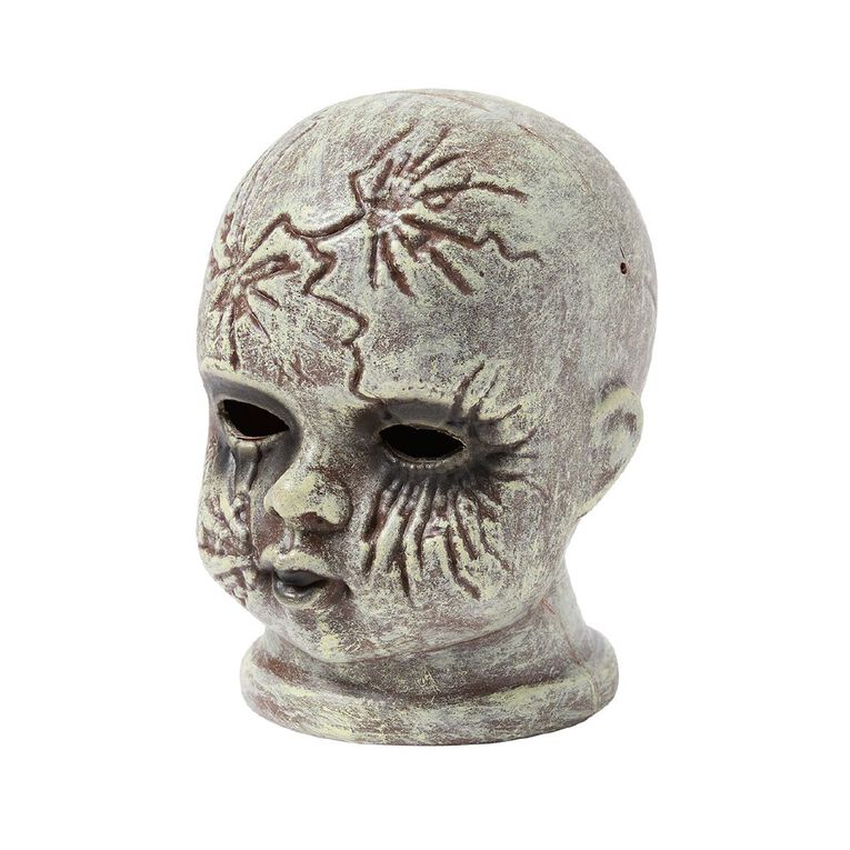 Seasons Creepy Doll's Head Decoration, , hi-res