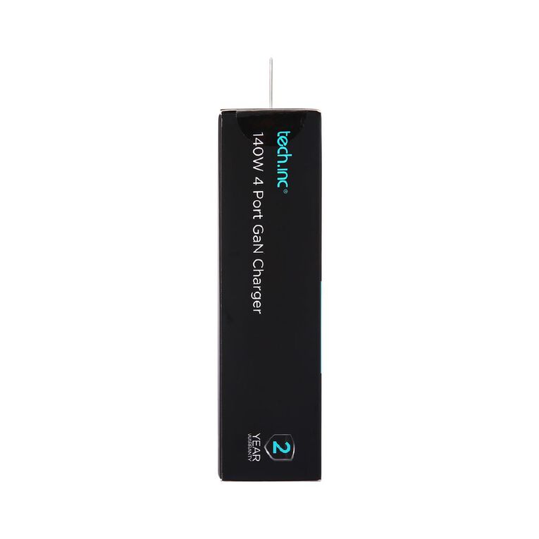 Tech.Inc 140W 3 Port USB C + USB A Gan Fast Charger TI054MB, , hi-res