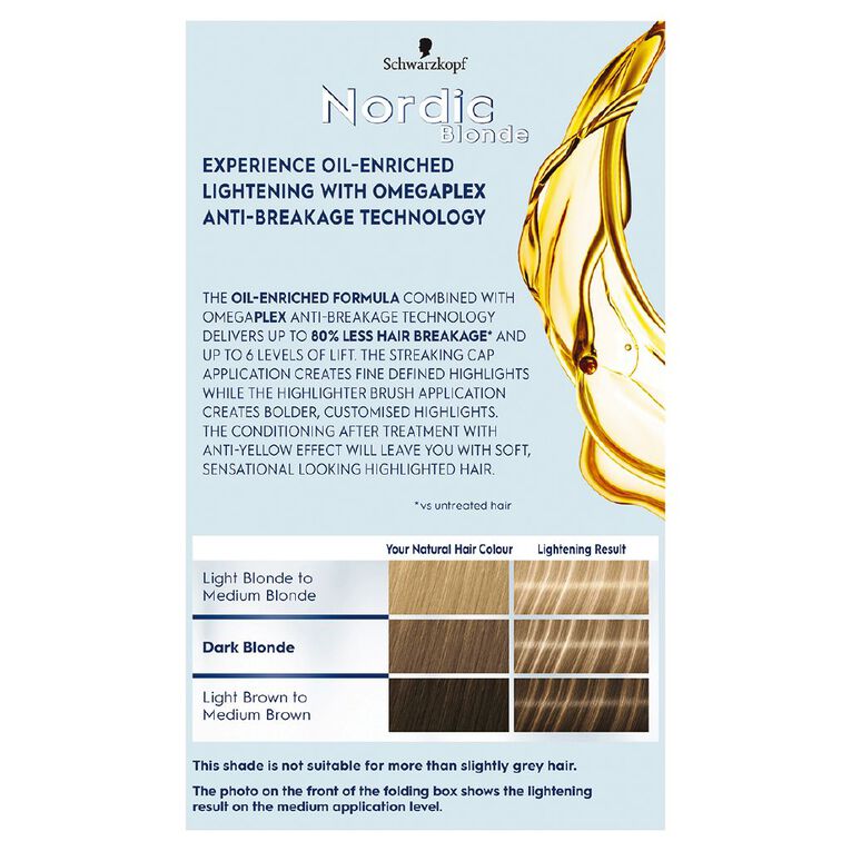 Schwarzkopf Nordic Blonde M1 Streaking Kit, , hi-res