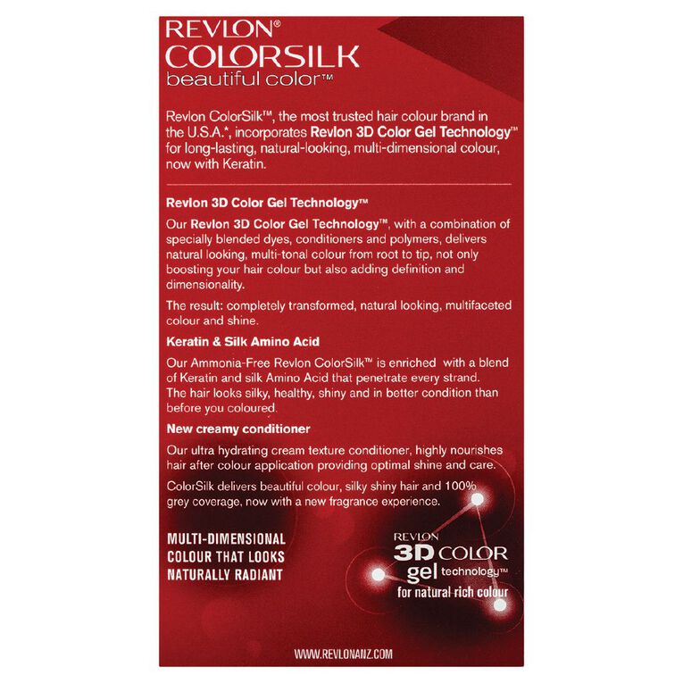 Revlon Colorsilk Hair Colour Black 10, , hi-res