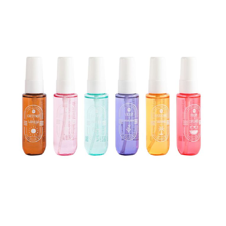 VV Love Summer Island Fragrance Mist Set 6 Pack, , hi-res